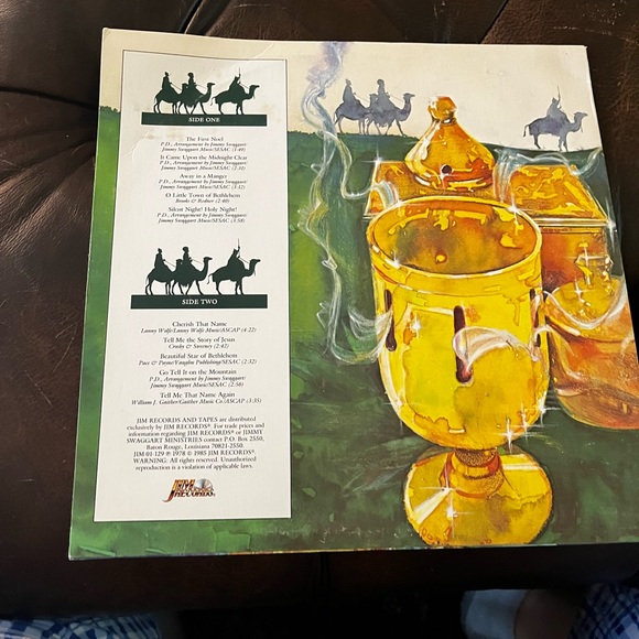 The Jimmy Swaggart Christmas Spirit Vinyl LP 1978 ~Ships quickly - Picture 4 of 9